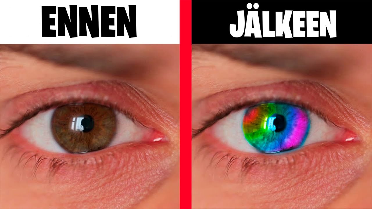 Tää Video Vaihtaa Sun Silmien Väriä.. (TOIMII)