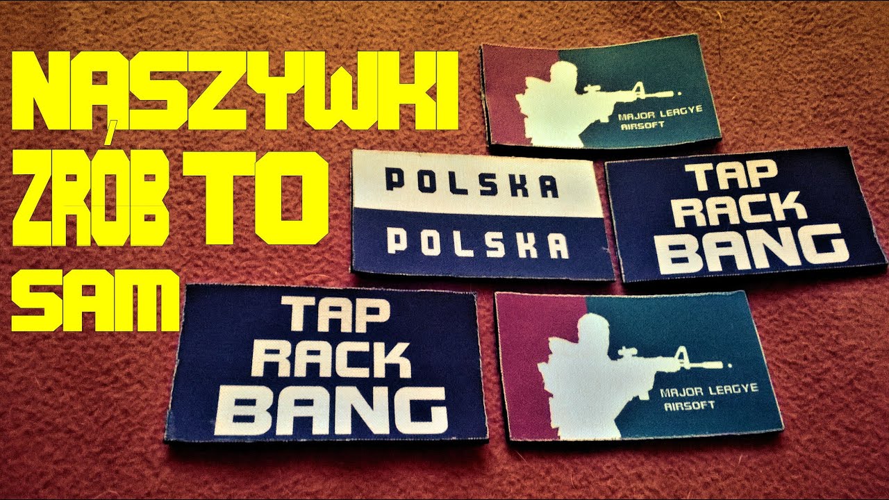 Poradnik ASG: Naszywki zrób to sam, DIY Airsoft Patches