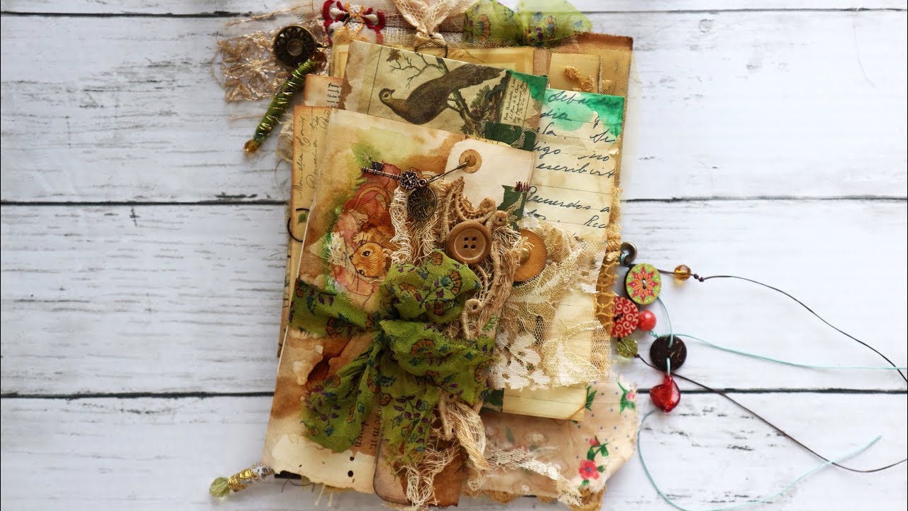 Nature's Walk Vintage Envelope Art Collection - NevermoreCreations17 DT Project