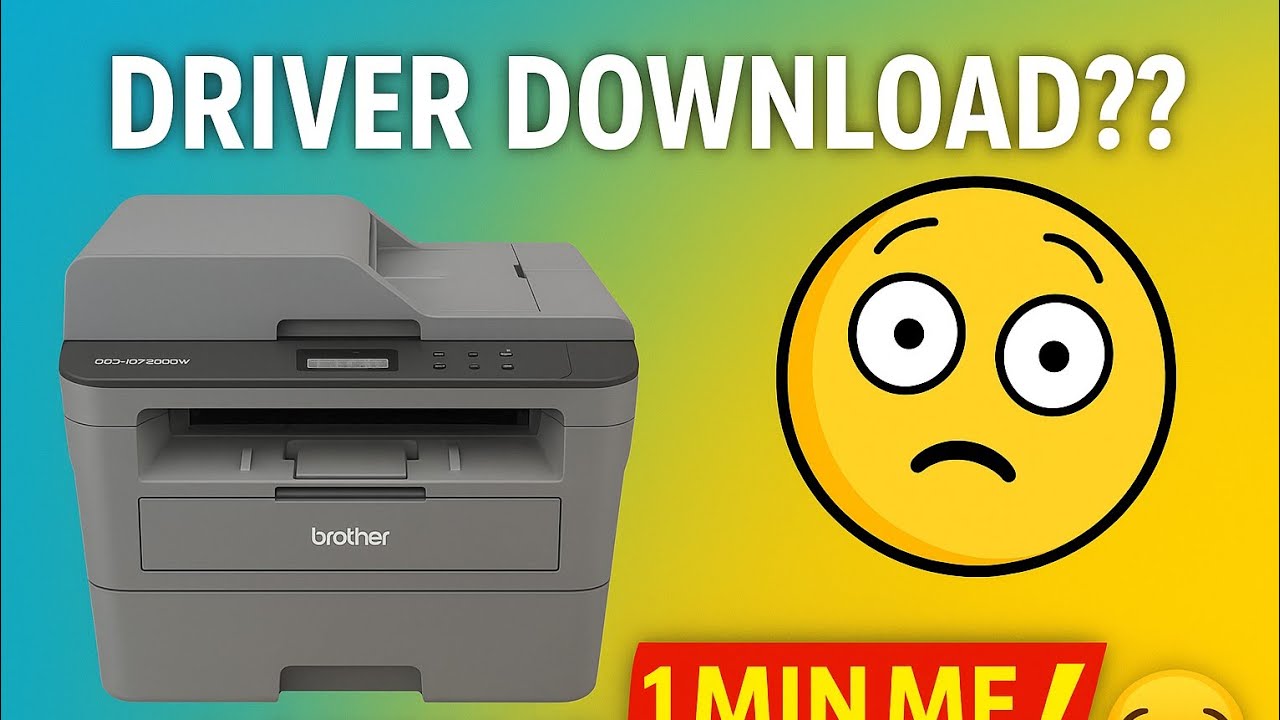 Brother DCP-B7620DW Driver Download & Install Step by Step | Easy Guide in Hindi
