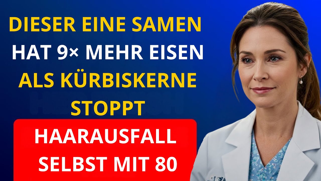 Lassen Sie Ihr Haar schnell dickund kräftig wachsen!SeniorendieserSamen bekämpftHaarausfall effektiv
