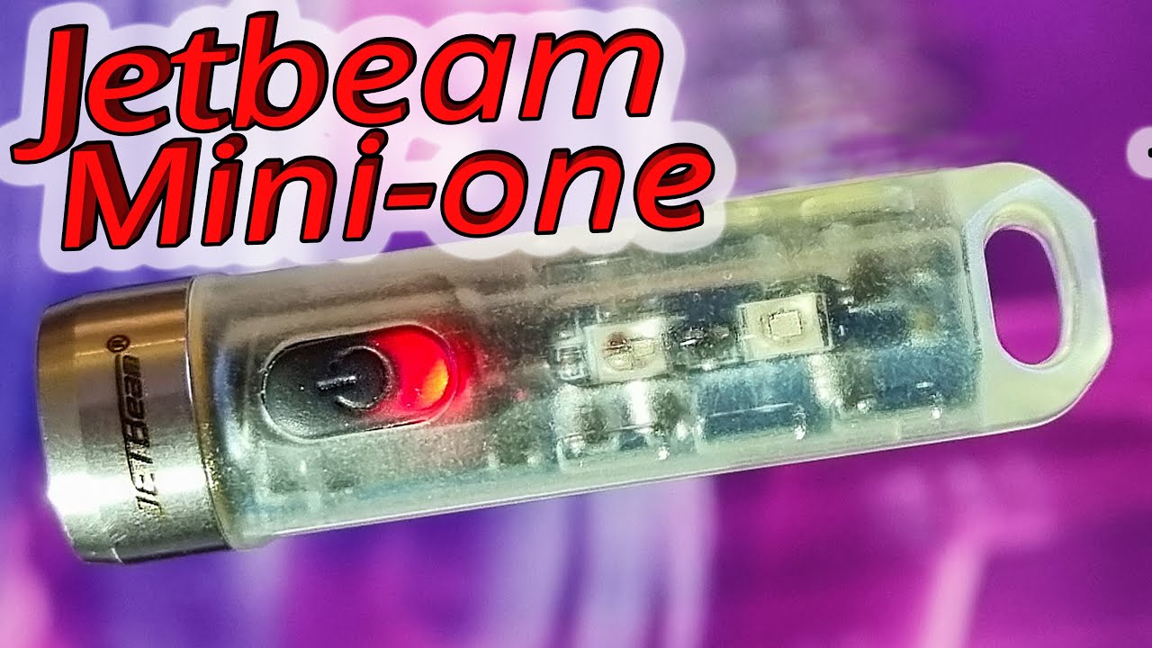 Обзор фонарика-брелока Jetbeam mini one с яркостью 500 люмен для ежедневного использования