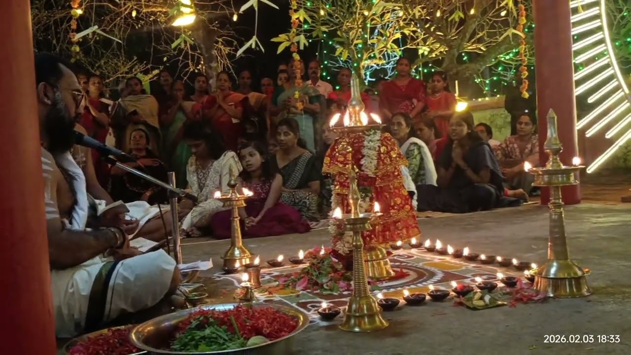 എസ് എൻ പുരം സുബ്രഹ്മണ്യസ്വാമിക്ഷേത്രം വഴിത്തല മകരം ഉത്രം മഹോത്സവം 2026 ഒന്നാംദിവസം