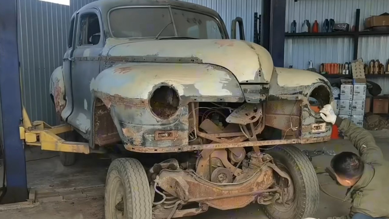 I Restored a 1946 Plymouth Left to Rot for 80 Years