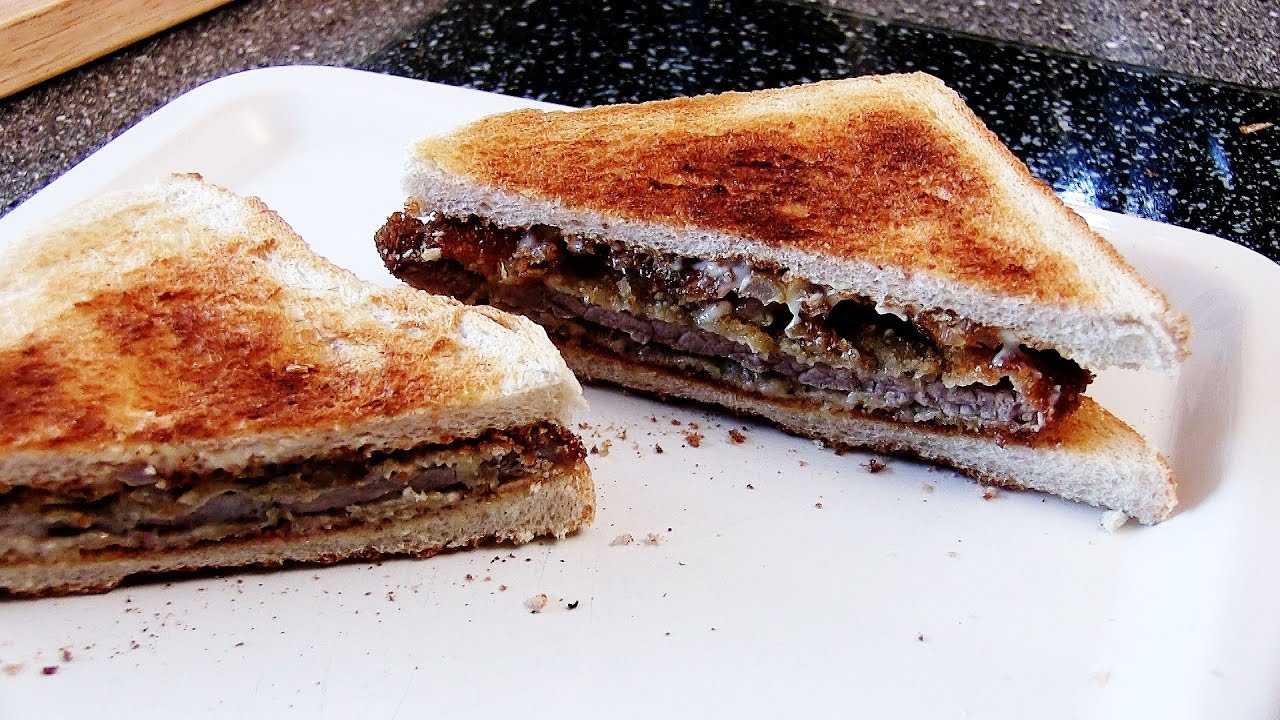 REZEPT: COUNTRY FRIED STEAK SANDWICH - schnell und einfach selber machen!