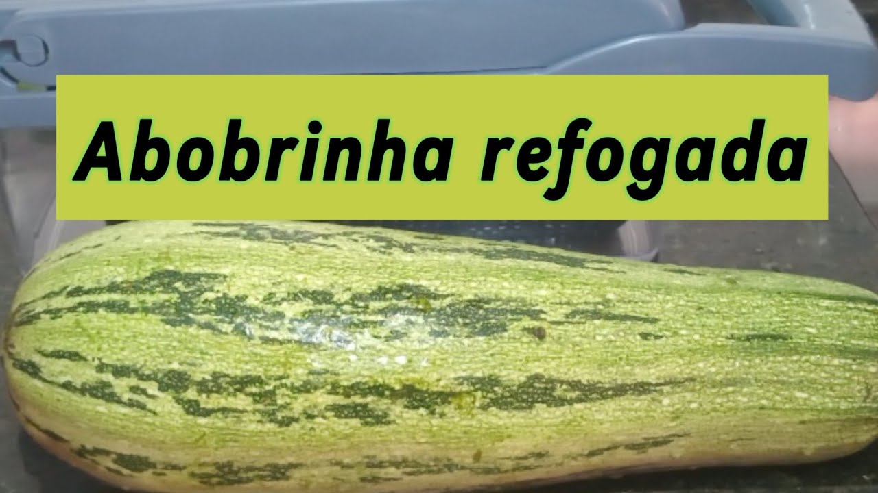 ABOBRINHA REFOGADA #abobrinhas #refogados #delícia #culinária 