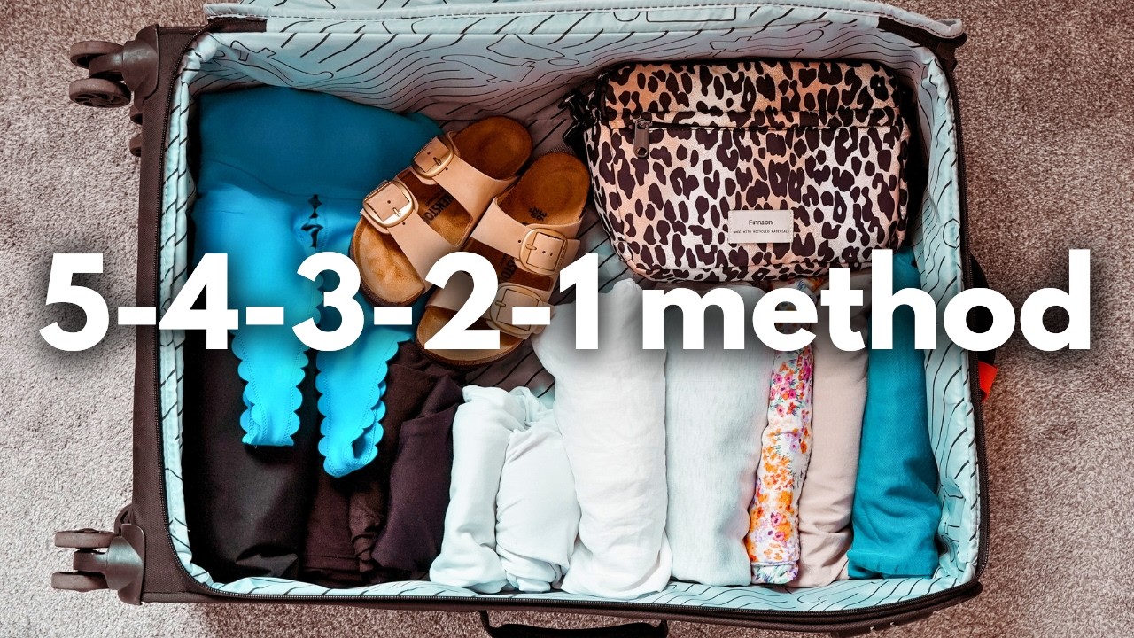 Stop Overpacking ✈️ Minimalist Travel Capsule (carry-on only method)