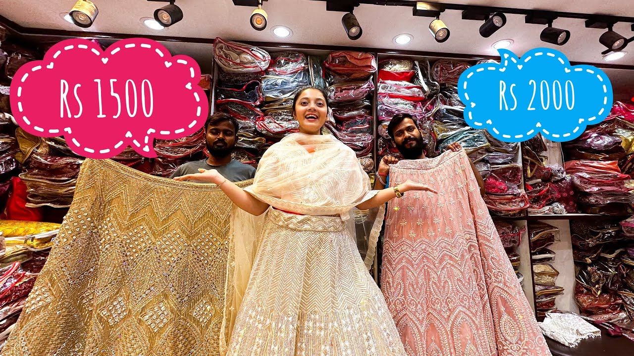 Budget Friendly Bollywood Lehengas From The Wholesaler Of Barabazar❤️❤️❤️