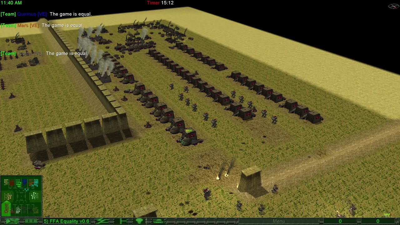 Earth 2150 — Advanced AI — Battle for Humanity II (Noctis vs 13 Custom Advanced AI) (FFA)