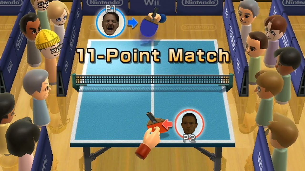 Hitler vs. Fegelein - Wii Play Table Tennis