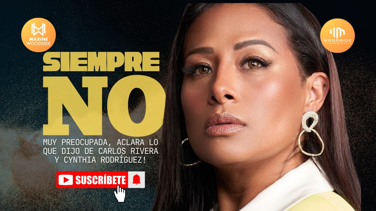 ¡Que siempre no! Toñita, muy preocupada, aclara lo que dijo de Carlos Rivera y Cynthia Rodríguez! 😢