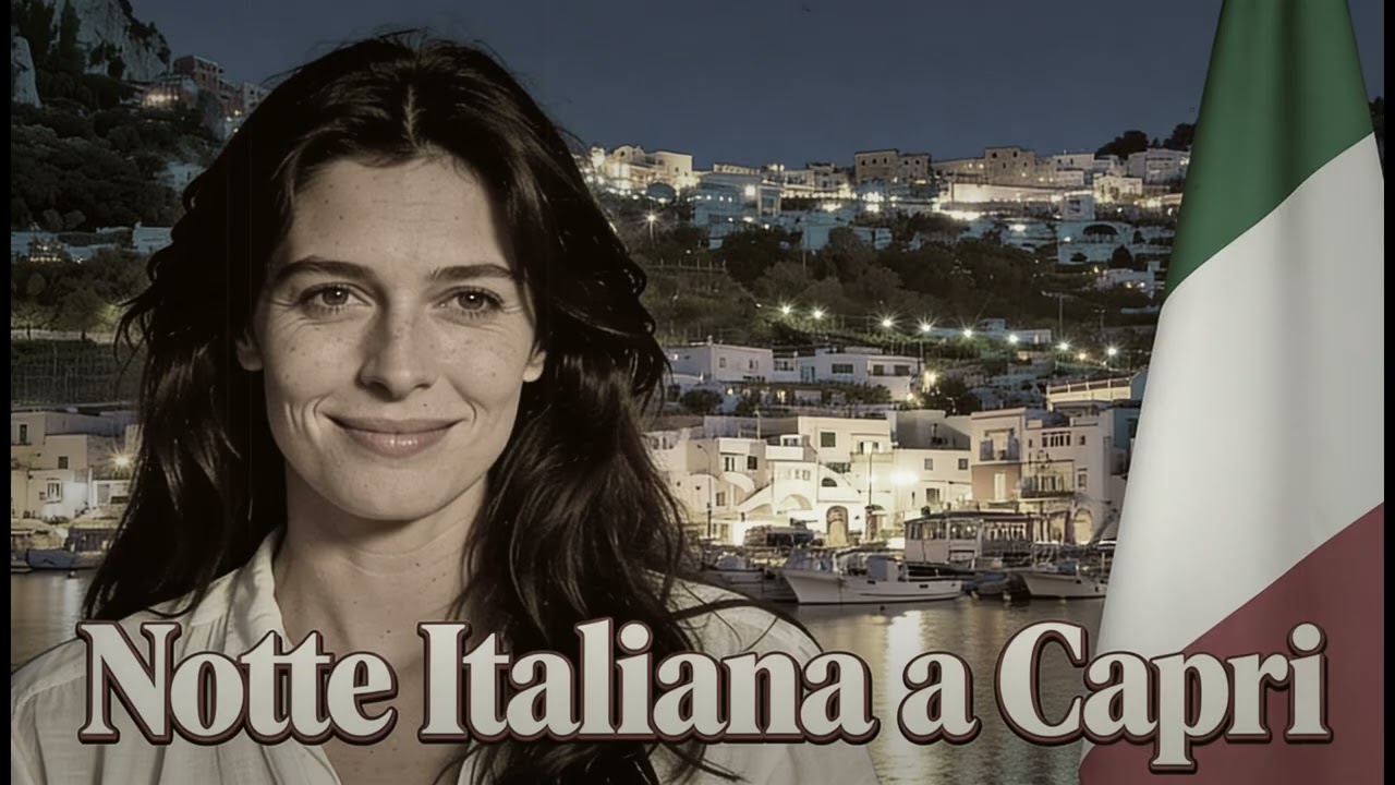 Notte Italiana a Capri Italian 💚🤍❤️ Italian Love Song Anni 60