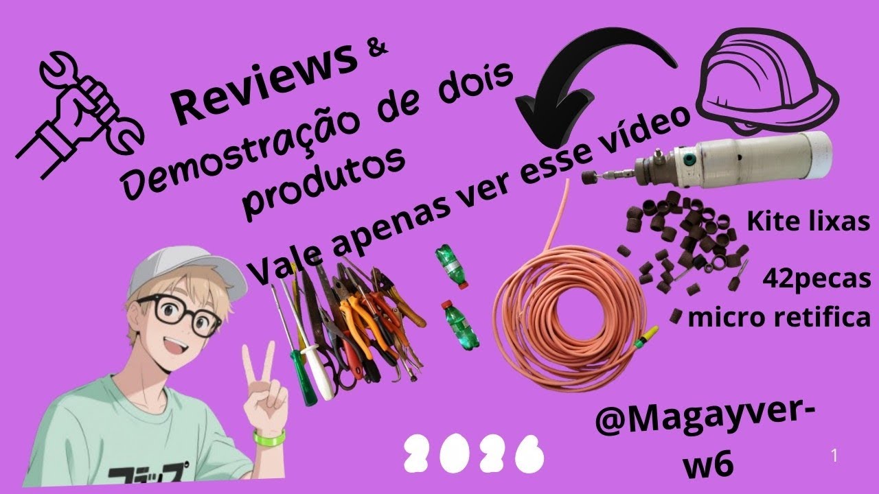 #@Magayver-w6 Reviews,Demostração, teste de produtos 🛠️