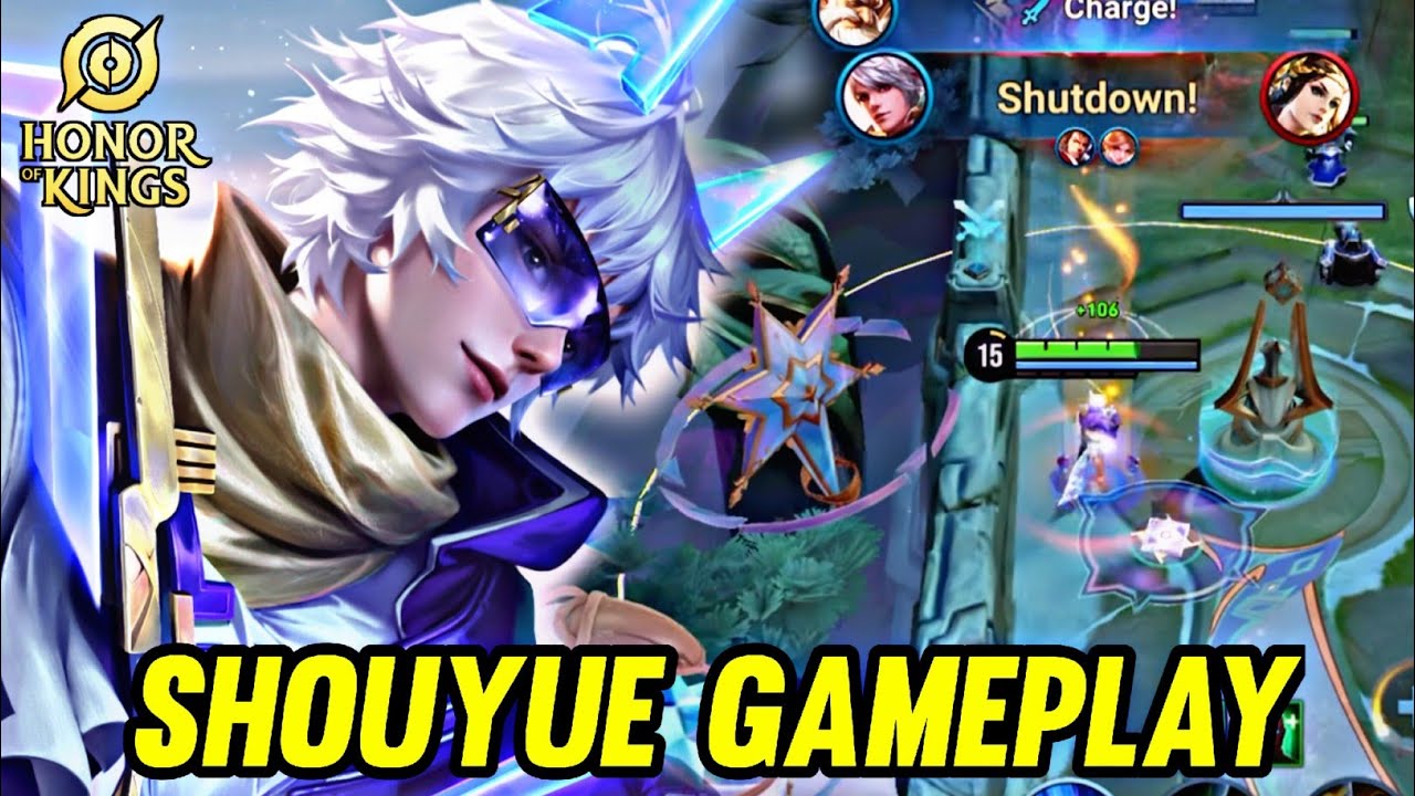 HOK : SHOUYUE GAMEPLAY | IN FARM LANE - HONOR OF KINGS