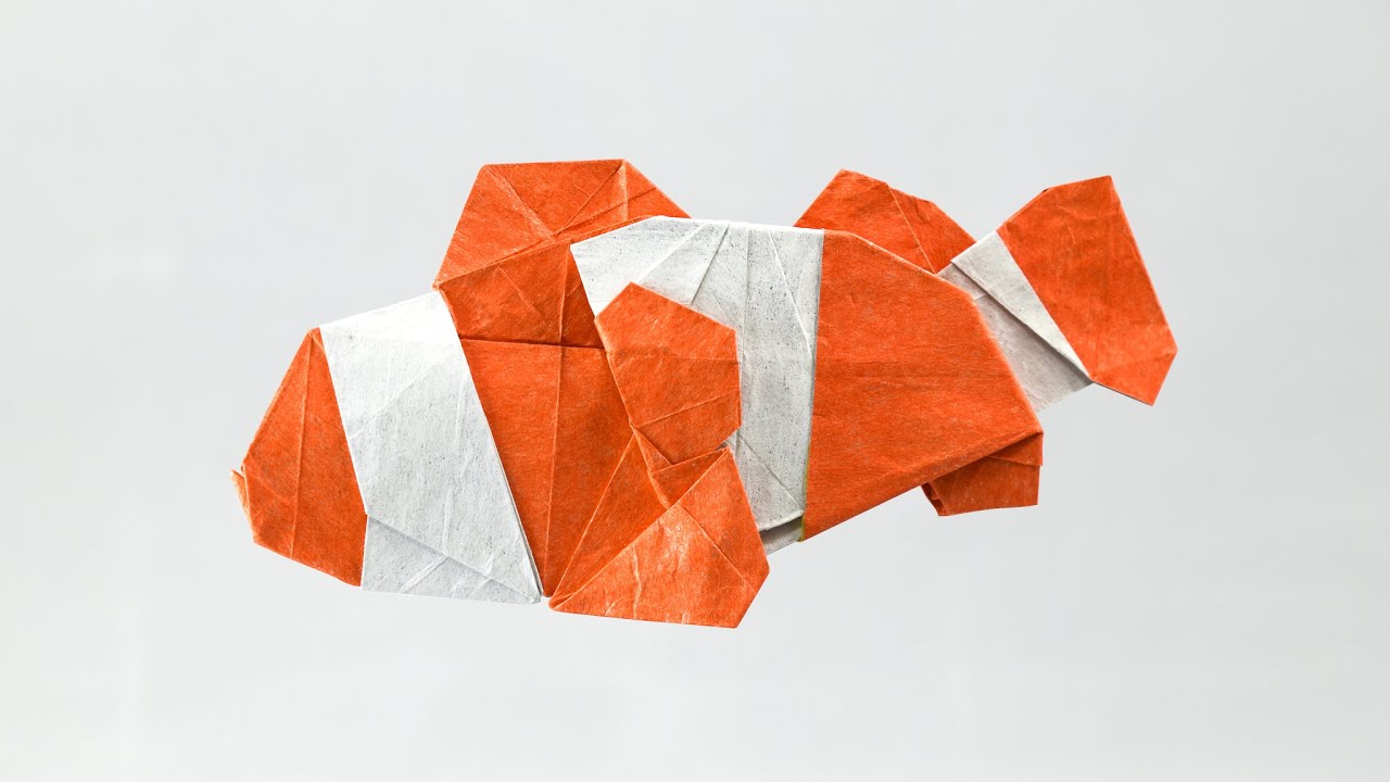 Origami Clownfish by Mi Wu
