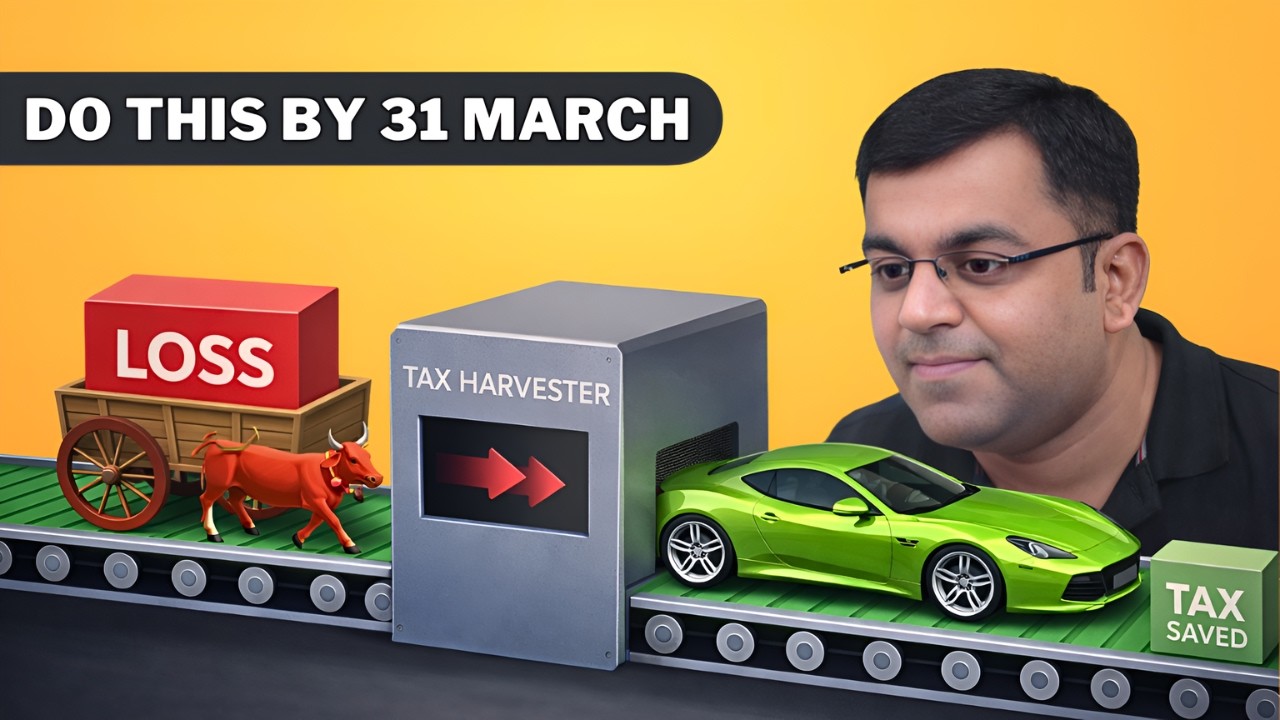 Are Some of Your Stocks & Mutual Funds at a Loss? Use them to SAVE TAXES before 31st March deadline