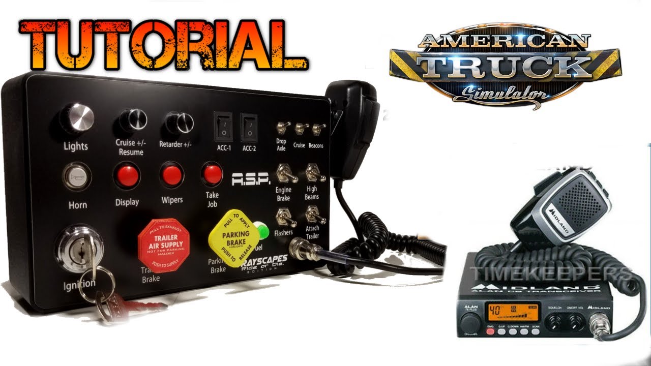 TUTORIAL ATS y ETS  CB RADIO  PARA MULTIPLAYER 
