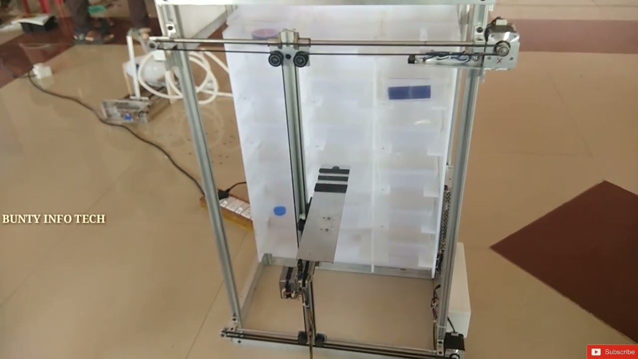 Automated storage and retrieval system ( ASRS ) using Arduino
