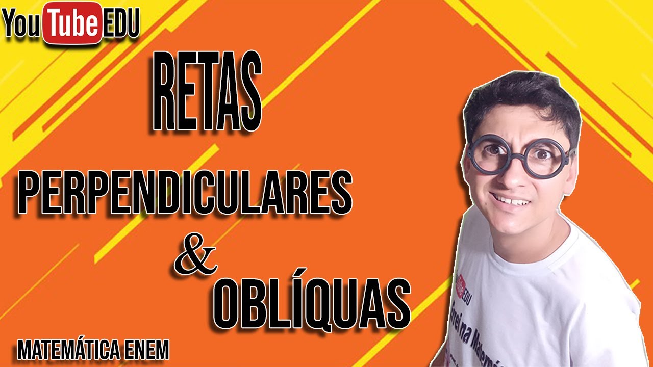 O que são Retas Perpendiculares e Oblíquas? VEJA e aprenda como diferenciar cada uma.