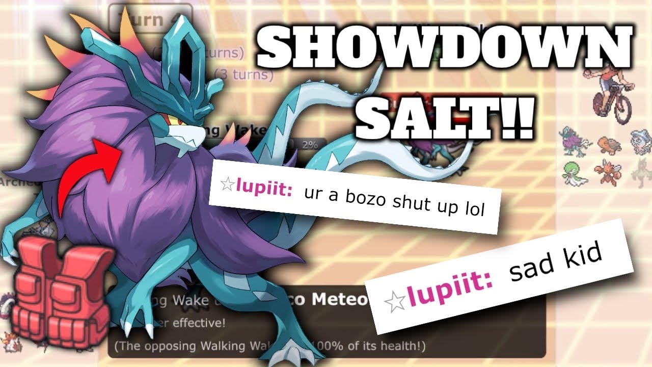 AV Wake DESTROYS SALTY guy on Pokémon Showdown!!