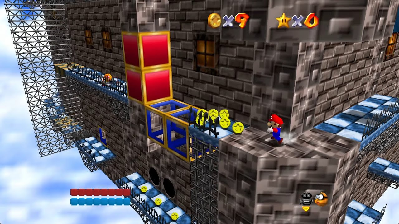 The Cube by Nedrac - Mario Builder 64