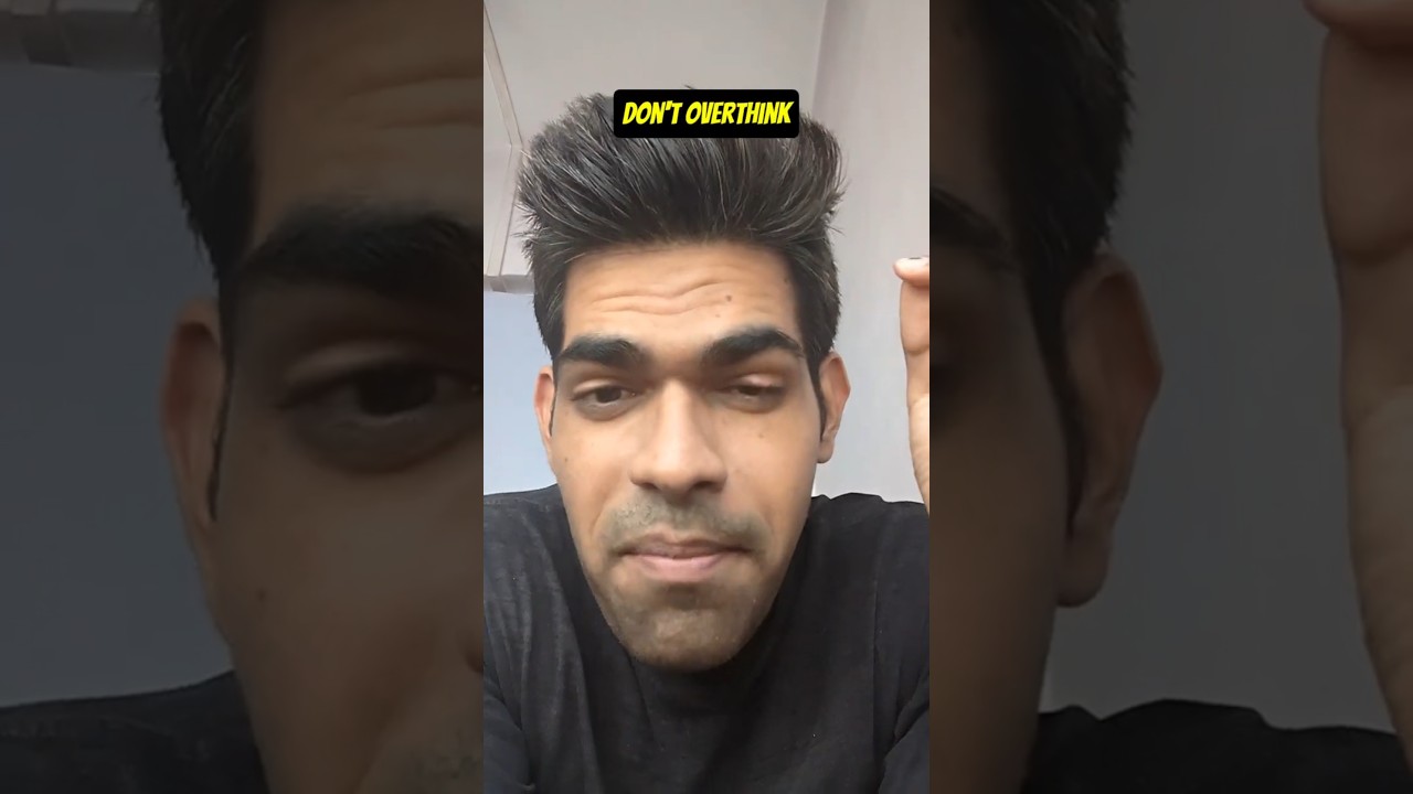 How to Stop Overthinking in 20 Seconds 🧠 Day 33/365 