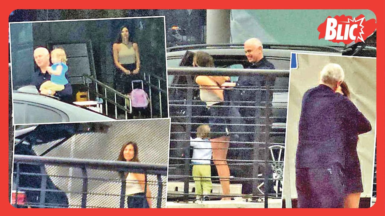 PALI STRASNI POLJUPCI Zvezdan Terzić grli suprugu, pa jurio za detetom