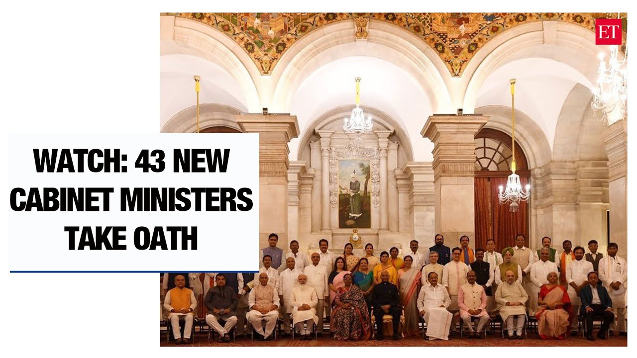 Union Cabinet Reshuffle: 15 ministers, 28 ministers of state take oath in mega expansion