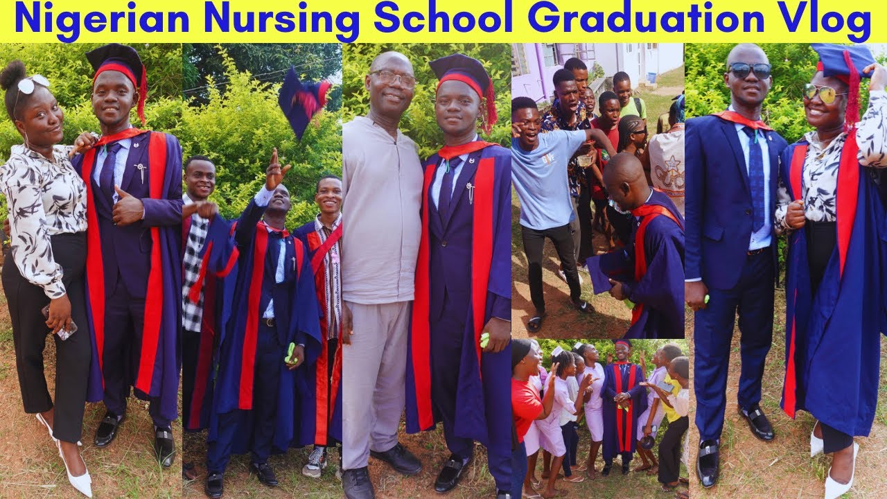 Life in Nigeria : we have another Nurse in the family 💃 | Nigerian Nursing graduation Vlog