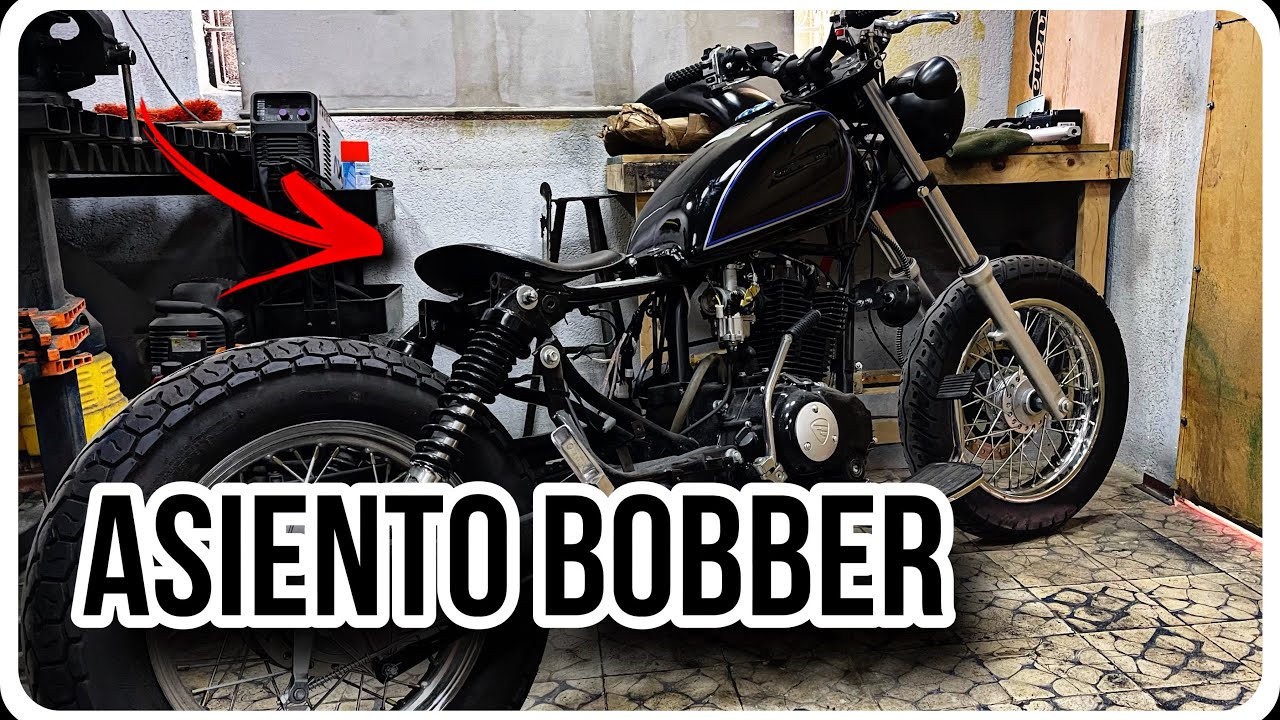 Instalando el nuevo asiento de la TC250 🔥 | Asiento Bobber Universal | 17WORKSHOP 🇲🇽