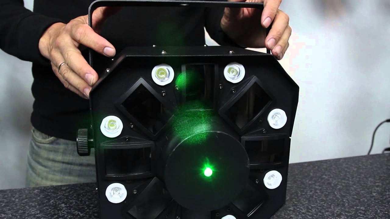 Quick Look at the Kam Trilogy - 3-in-1 multi-FX including laser, strobe & beam effects