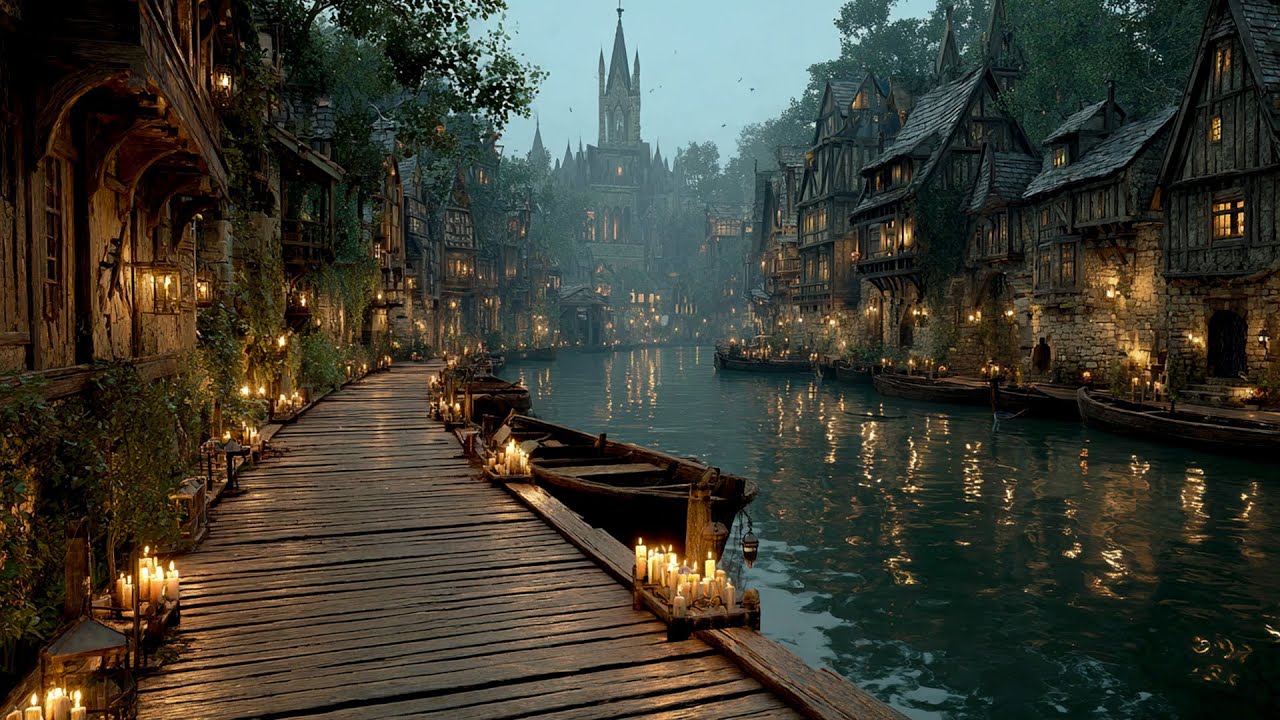 Candlelit Medieval Tavern: Medieval Soundscapes for Deep Focus