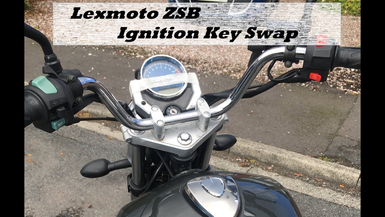 Lexmoto Ignition key Set Change