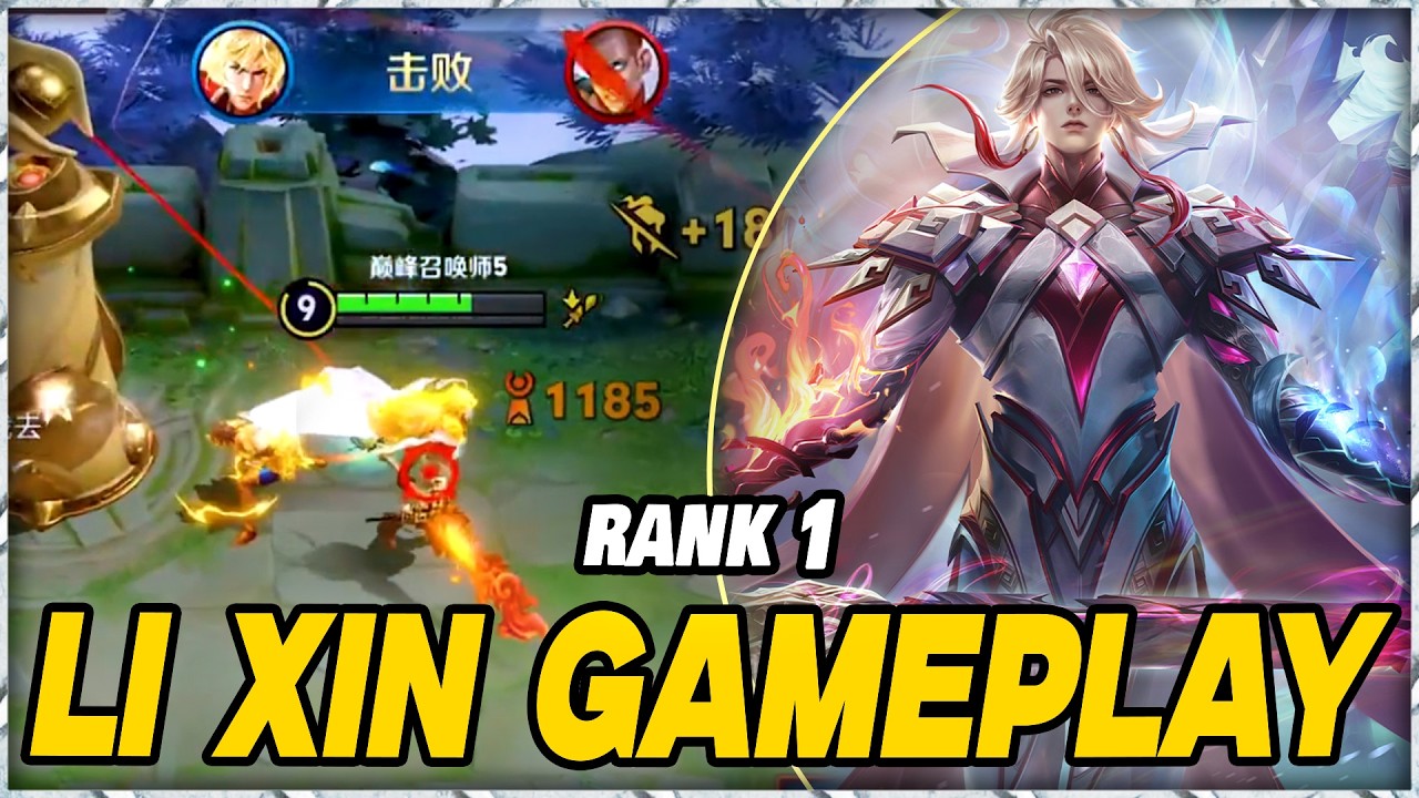 LI XIN SOLO CARRY SECRET! 🗡️ THE MAX DAMAGE BUILD FOR CLASH LANE (HOK)