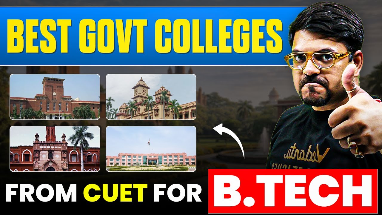 Best Government BTech Colleges Through CUET 2026🔥| Admission, Fees, Salary Package 🤑