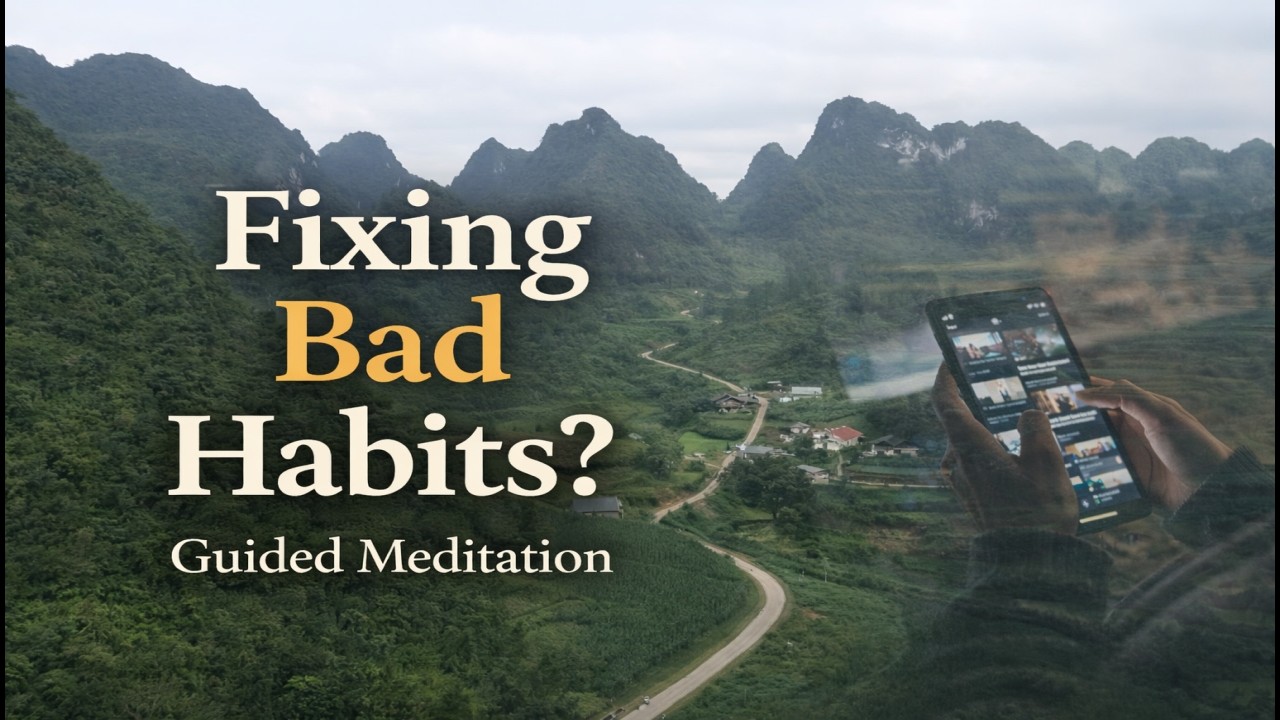 Breaking Small Addictions Gently | 8 Minute Guided Meditation