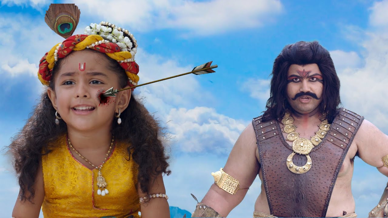 असुर ने किया बाल कृष्ण पे वार  || यशोमती मईया के नंदलाला || Shree Krishan Leela