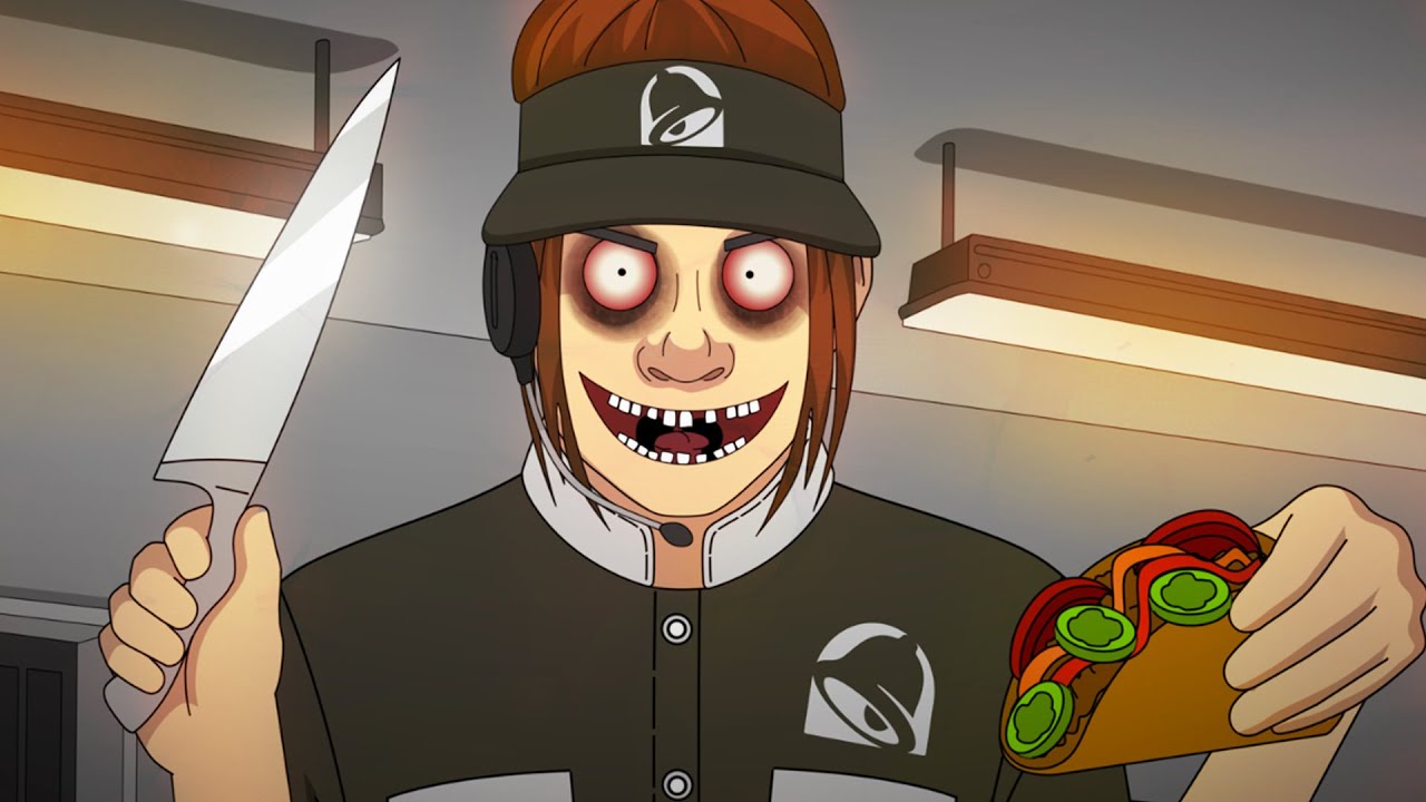 7 TACO BELL/ CHUCK E CHEESE Horror Stories Animated