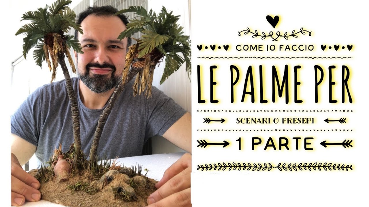 Diorama con palme 1 parte