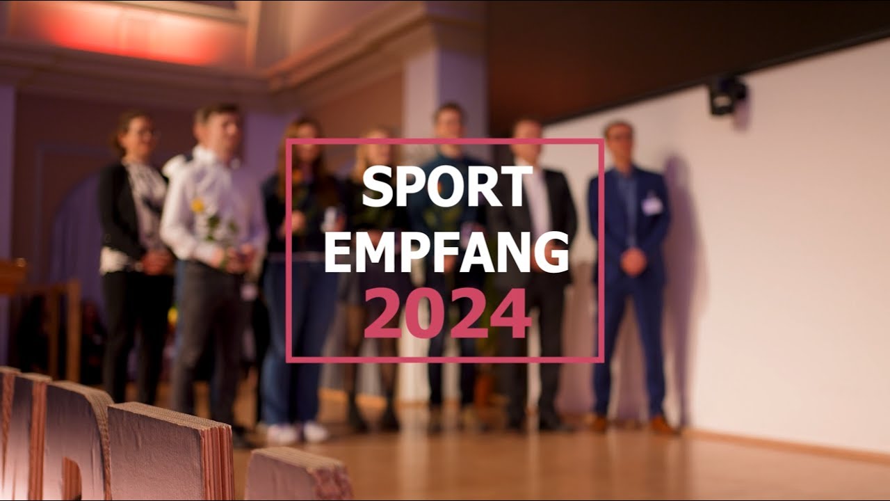 Sportempfang 2024 - Uni Potsdam