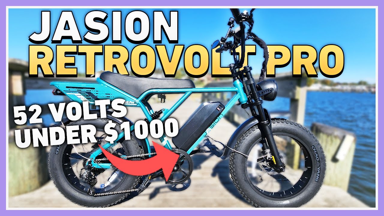 Велосипед JASION... Новая модель RETROVOLT PRO... бюджетный велосипед с полной подвеской на 52 во...