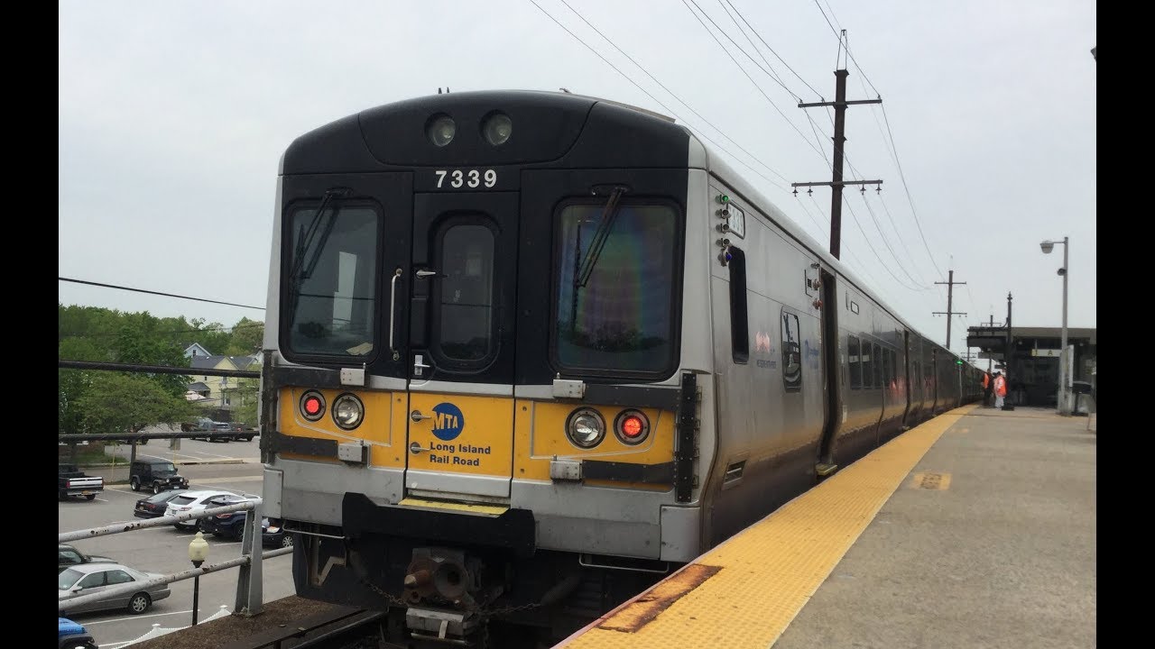 Long Island Railroad: On Board M7 LIRR Babylon Branch From Penn Station to Babylon via Express