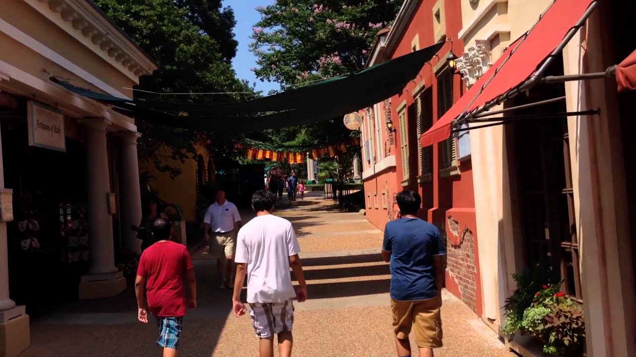 Прохождение парка Busch Gardens Williamsburg, часть 2