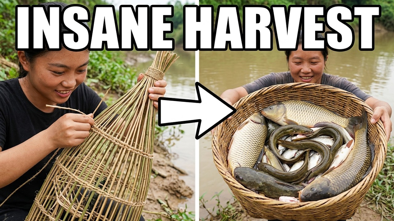 Incredible River Bounty: You Won&rsquo;t Believe What&rsquo;s in the Trap! #DiaryOfACountryChild