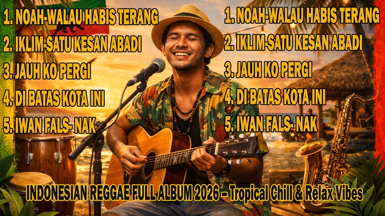 Reggae Santai Full Album – Lagu Indonesia Terbaik