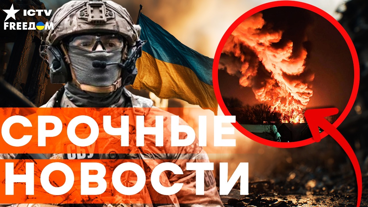 АДСКОЕ ПЛАМЯ в РОССИИ! НЕФТЕБАЗА РФ разлетелась В ЩЕПКИ! МОЩНЫЙ удар СБУ! | Итоги 19.02.2026