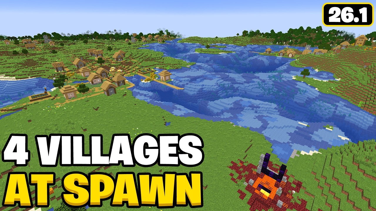 The best seed in Minecraft Java 26.1