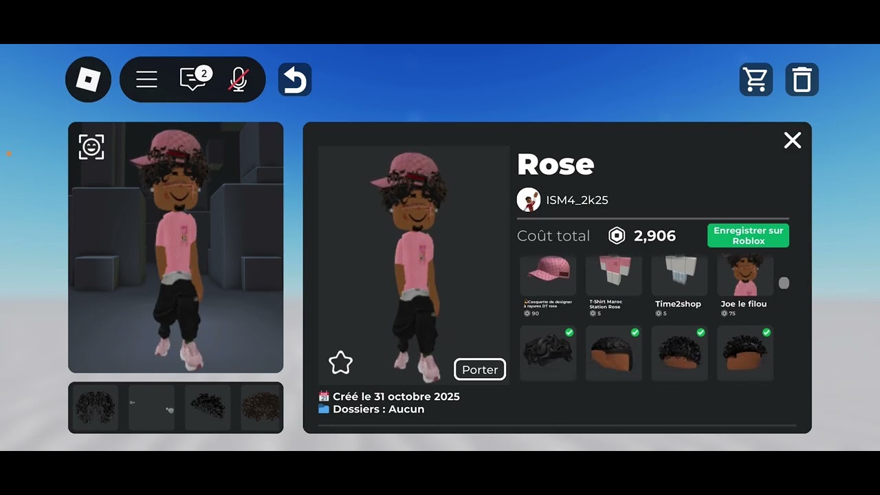 TUTO SKIN ROSE SUR CATALOGUE AVATAR ! 