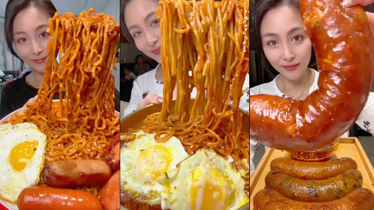 🍜🥙🥗The Ultimate Guilty Combo A Journey from Savory to Sweet Decadence! Dare to Try