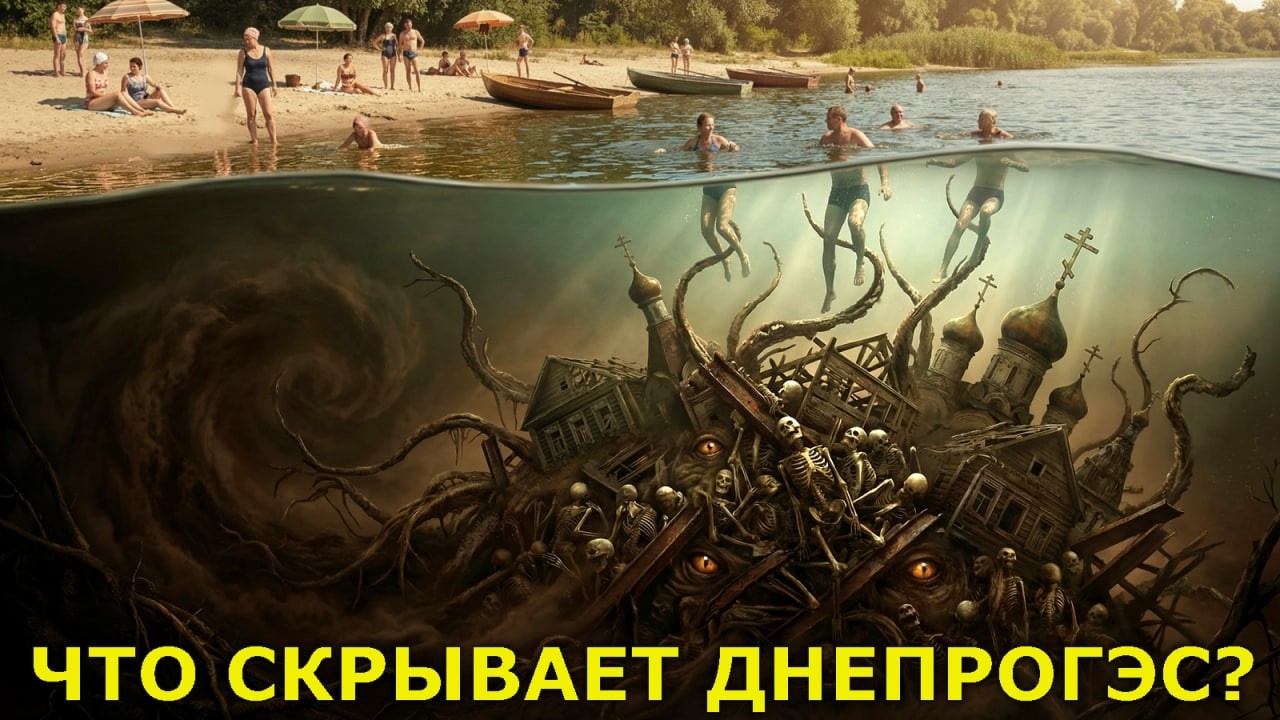 ДНЕПР — КЛАДБИЩЕ ГОРОДОВ. Почему река мстит людям за уничтоженные села и что находят водолазы в иле?